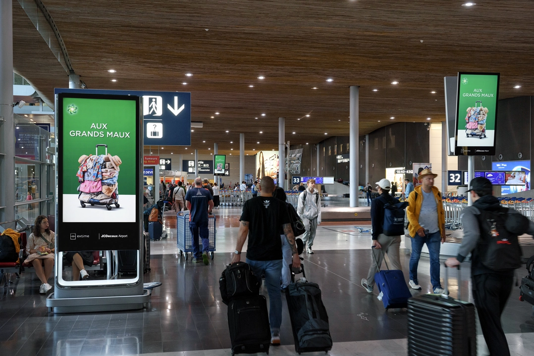 ariel, welcome proxi, campagne DOOH