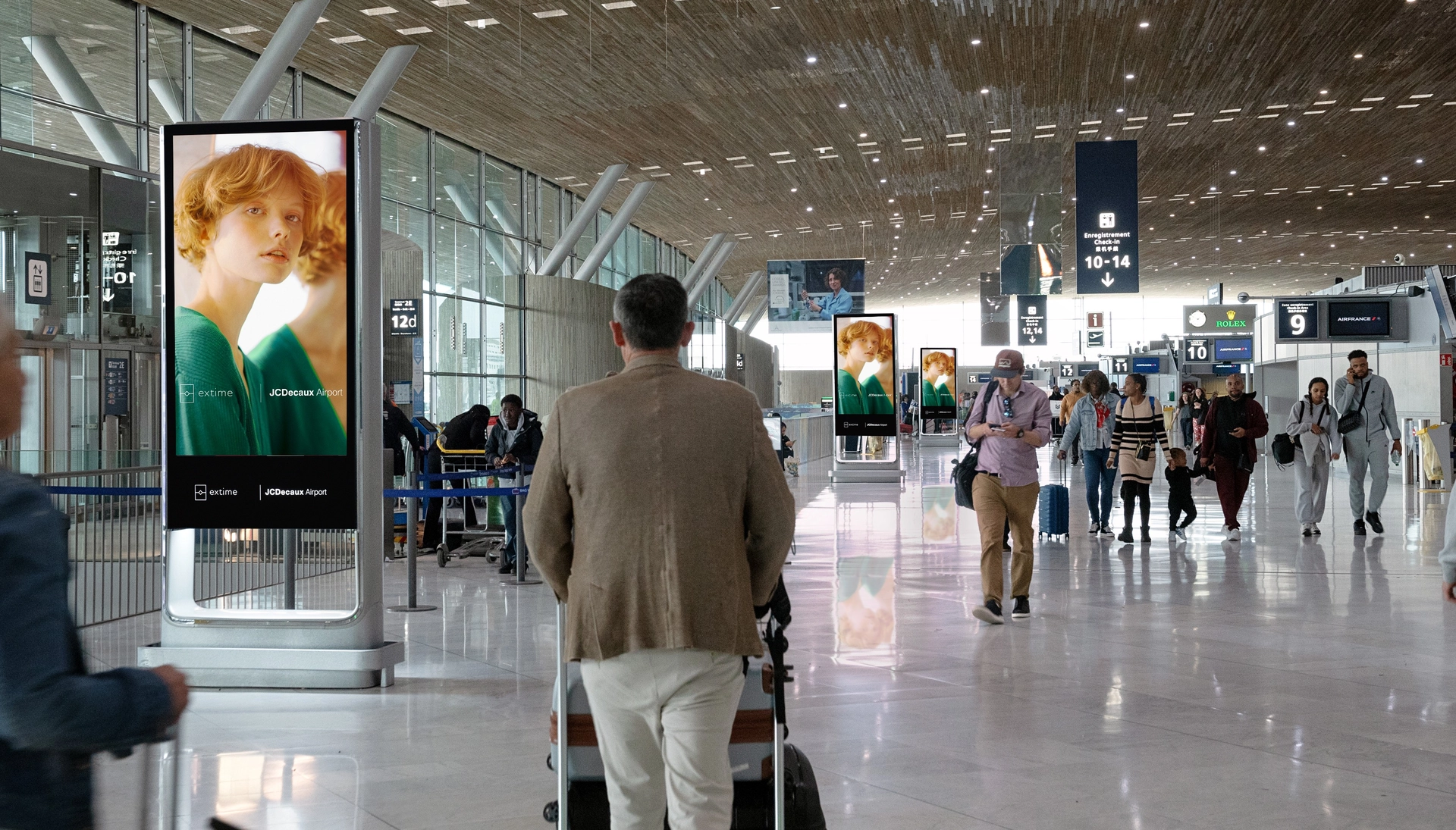 DOOH_Extime JCDecaux Airport