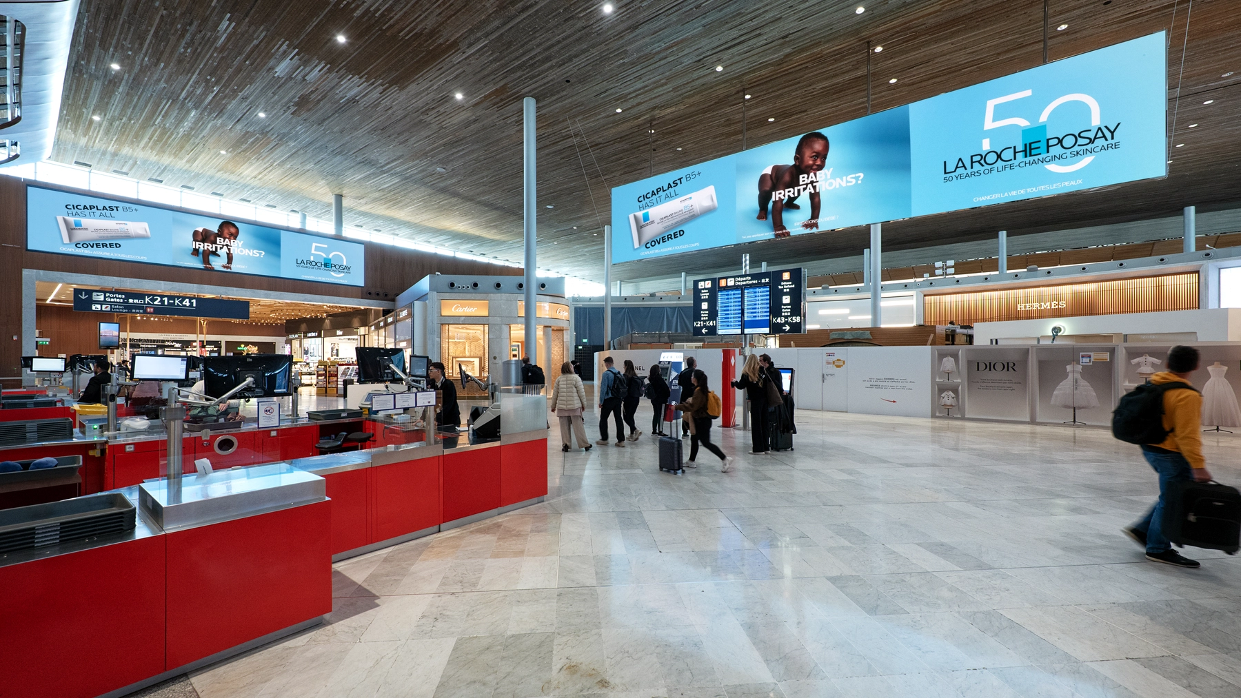 La Roche Posay, shopping triptyque