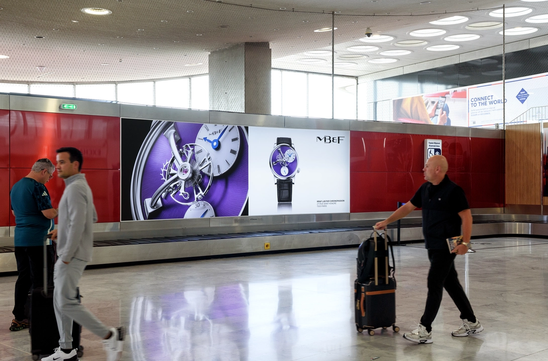 Luggage Wall, campagne MB&F