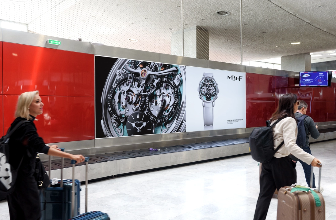 Luggage Wall, campagne MB&F