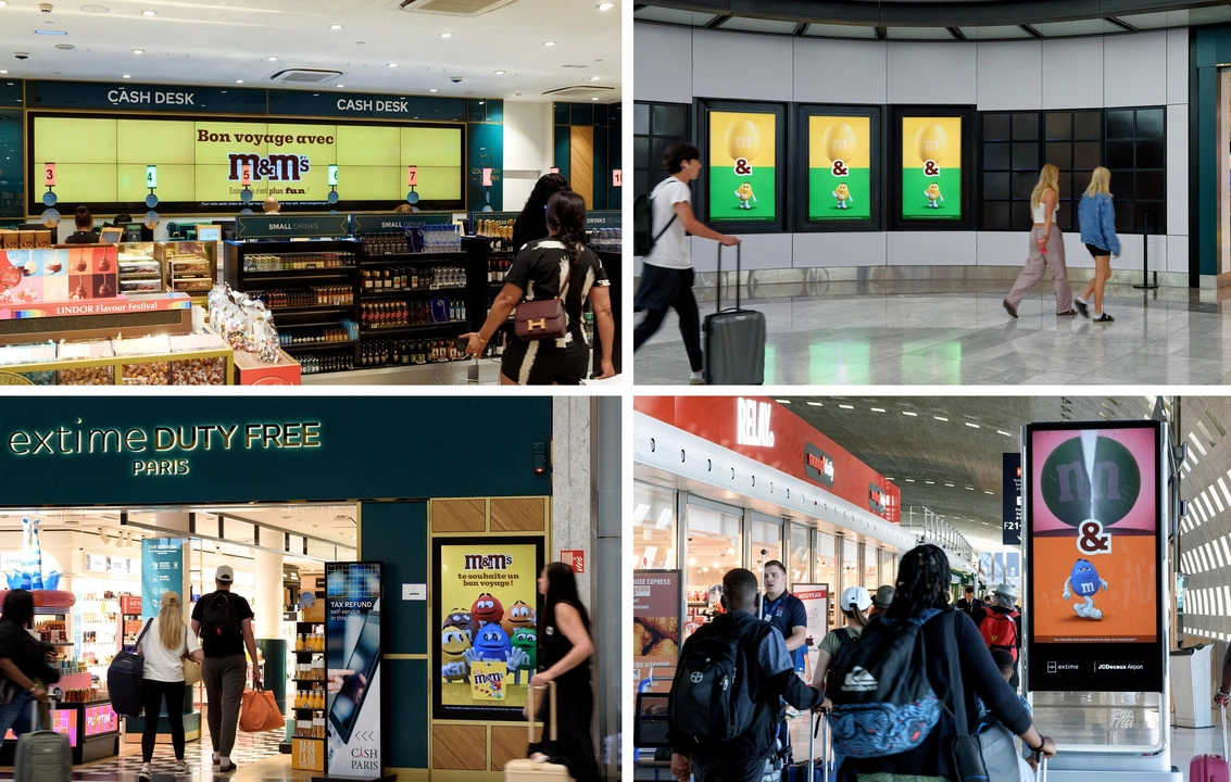 M&M's_ExtimeJCDecauxAirport_Omnicanaldigital