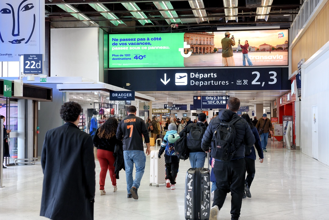 Bon Voyage Mezzanine, campagne Transavia