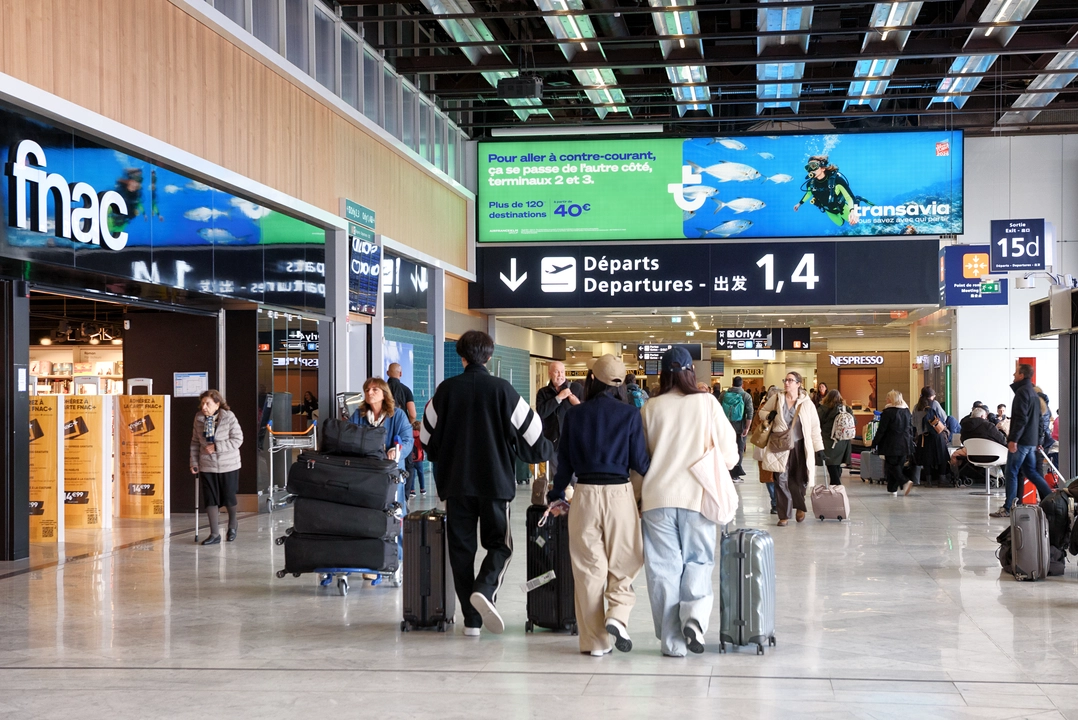 Bon Voyage Mezzanine, campagne Transavia