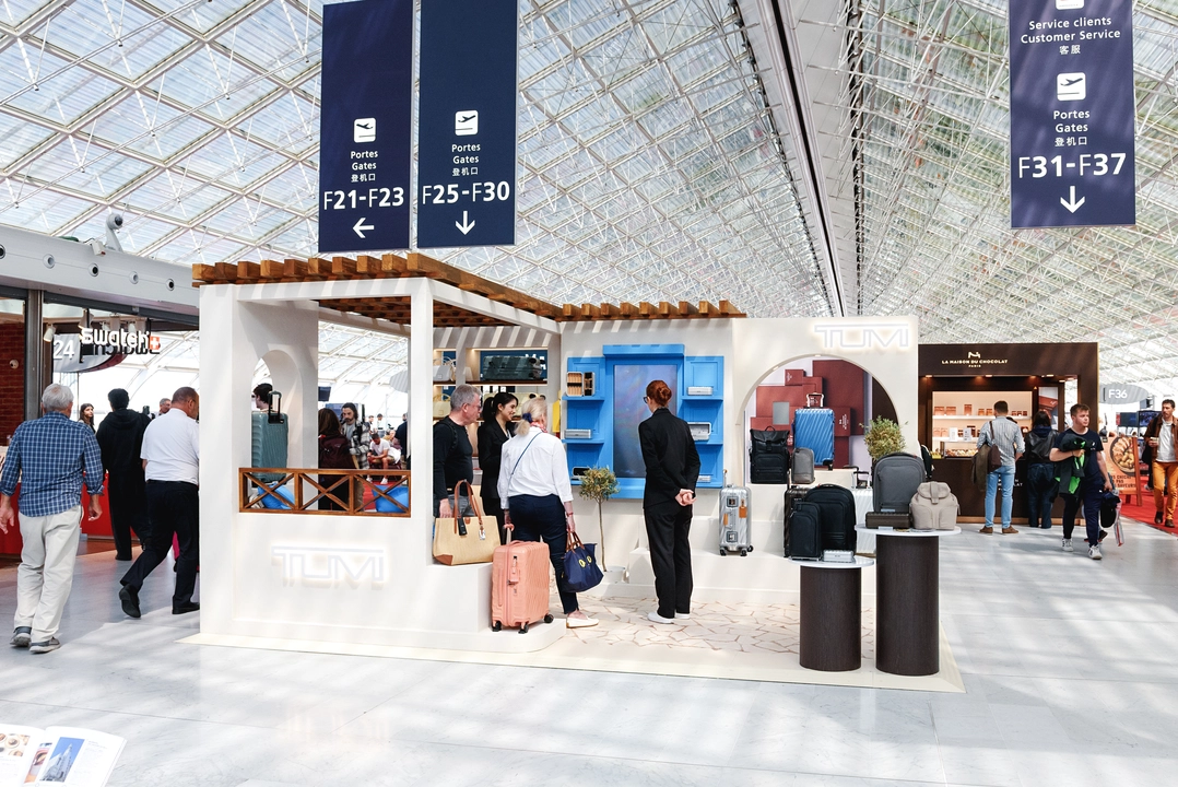 Pop-up event, TUMI campaign