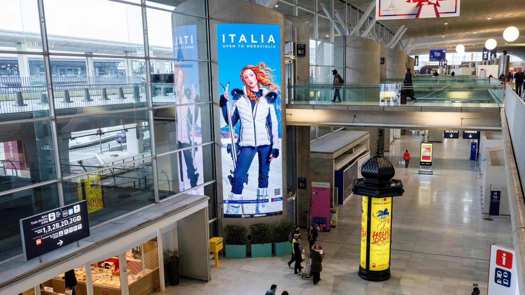 Digital Pillars, the italian tourist office campaign